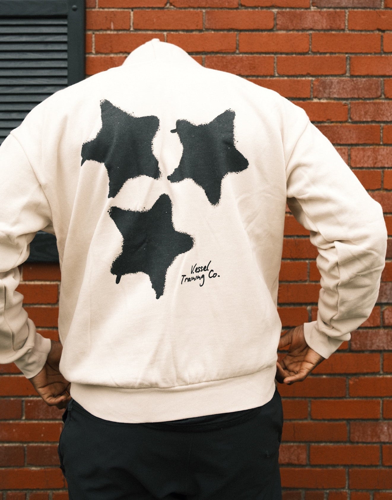 CREAM CREATE THE OUTCOME HOODIE