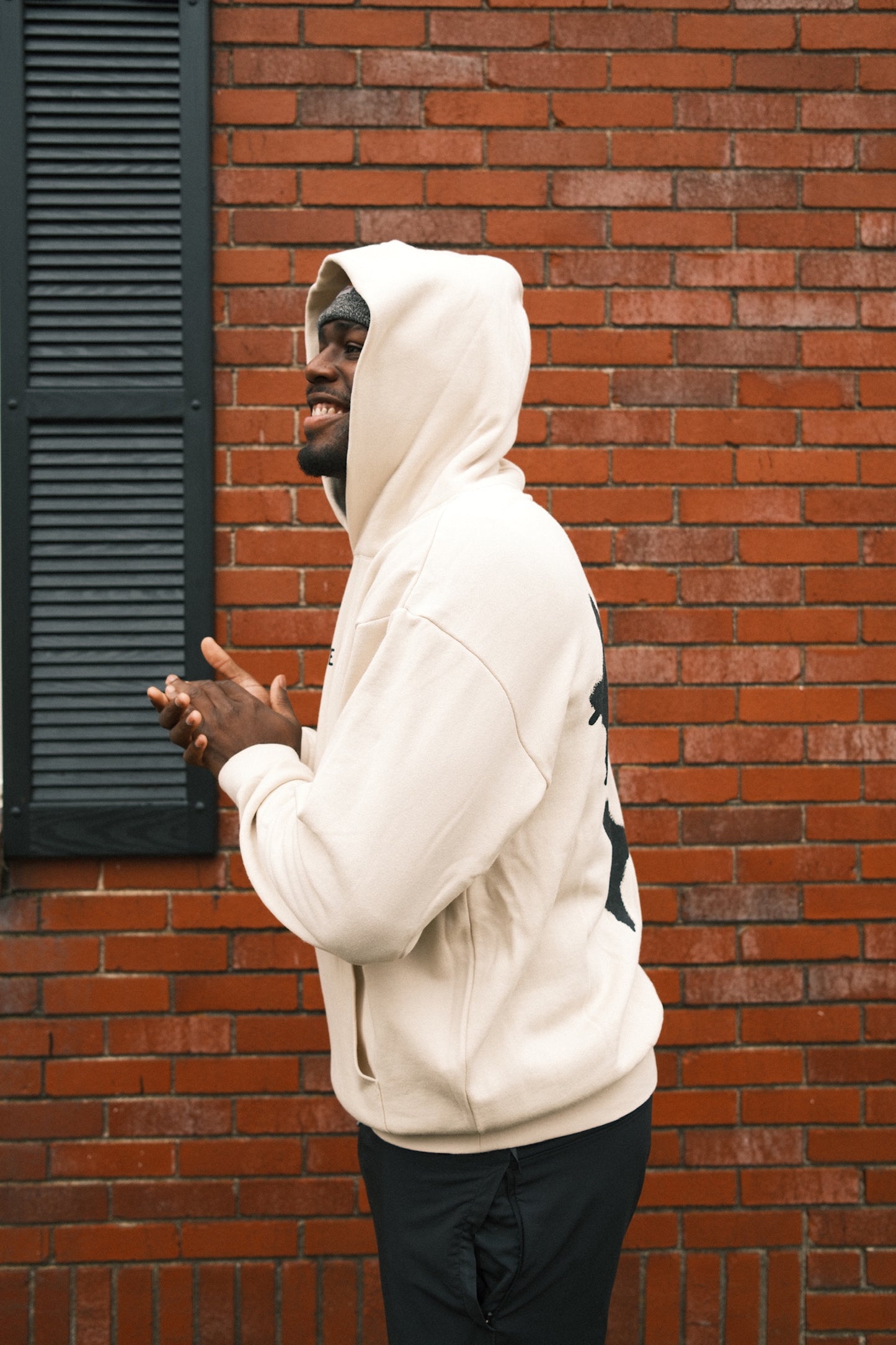 CREAM CREATE THE OUTCOME HOODIE