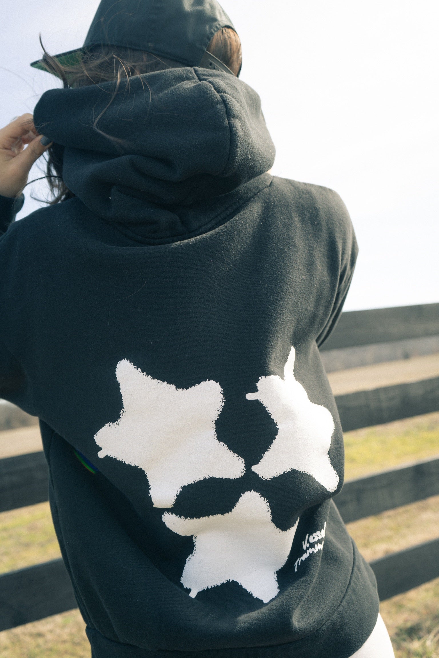 Black Create The Outcome Hoodie image 1