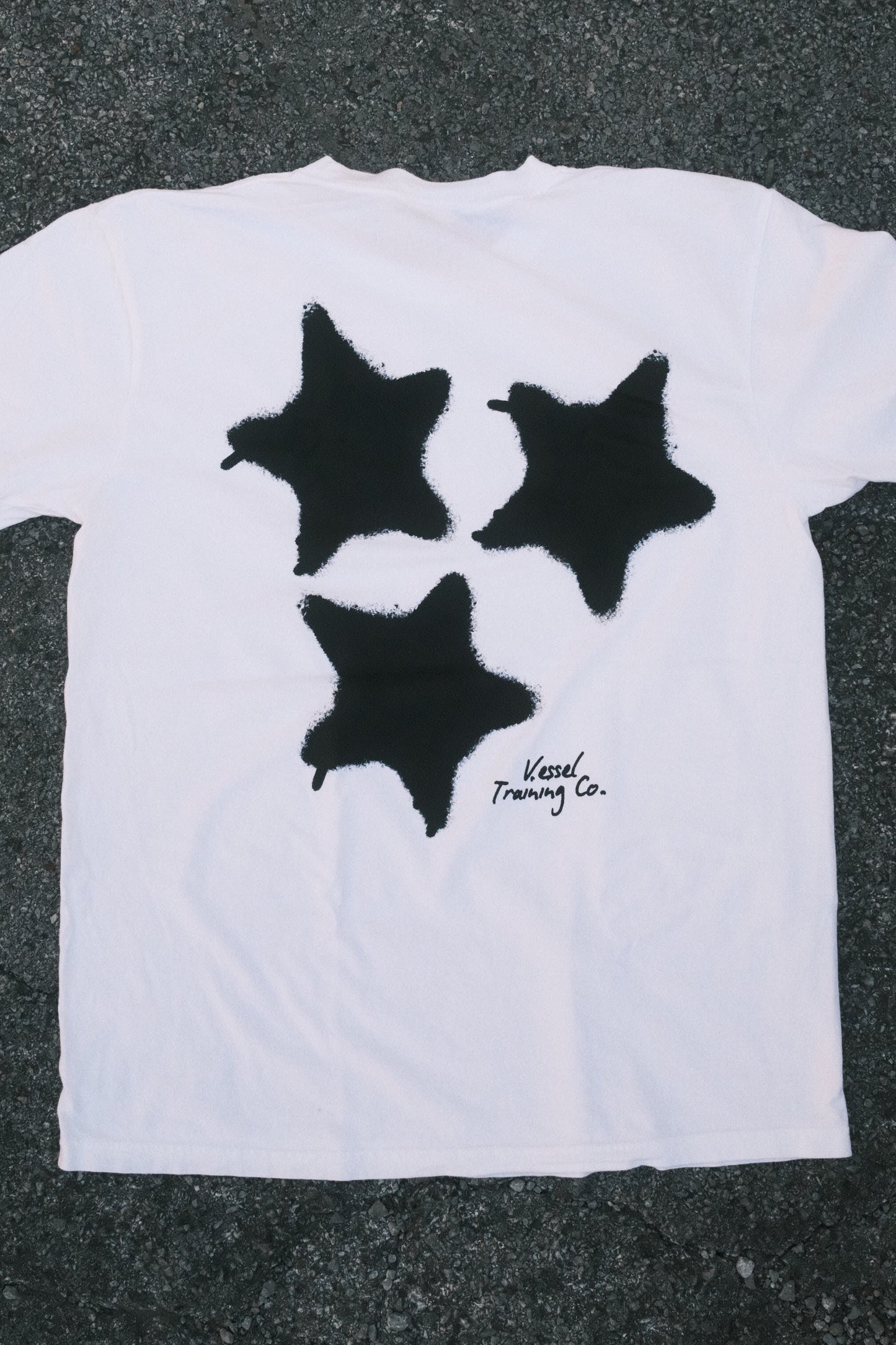 WHITE CREATE THE OUTCOME SHIRT