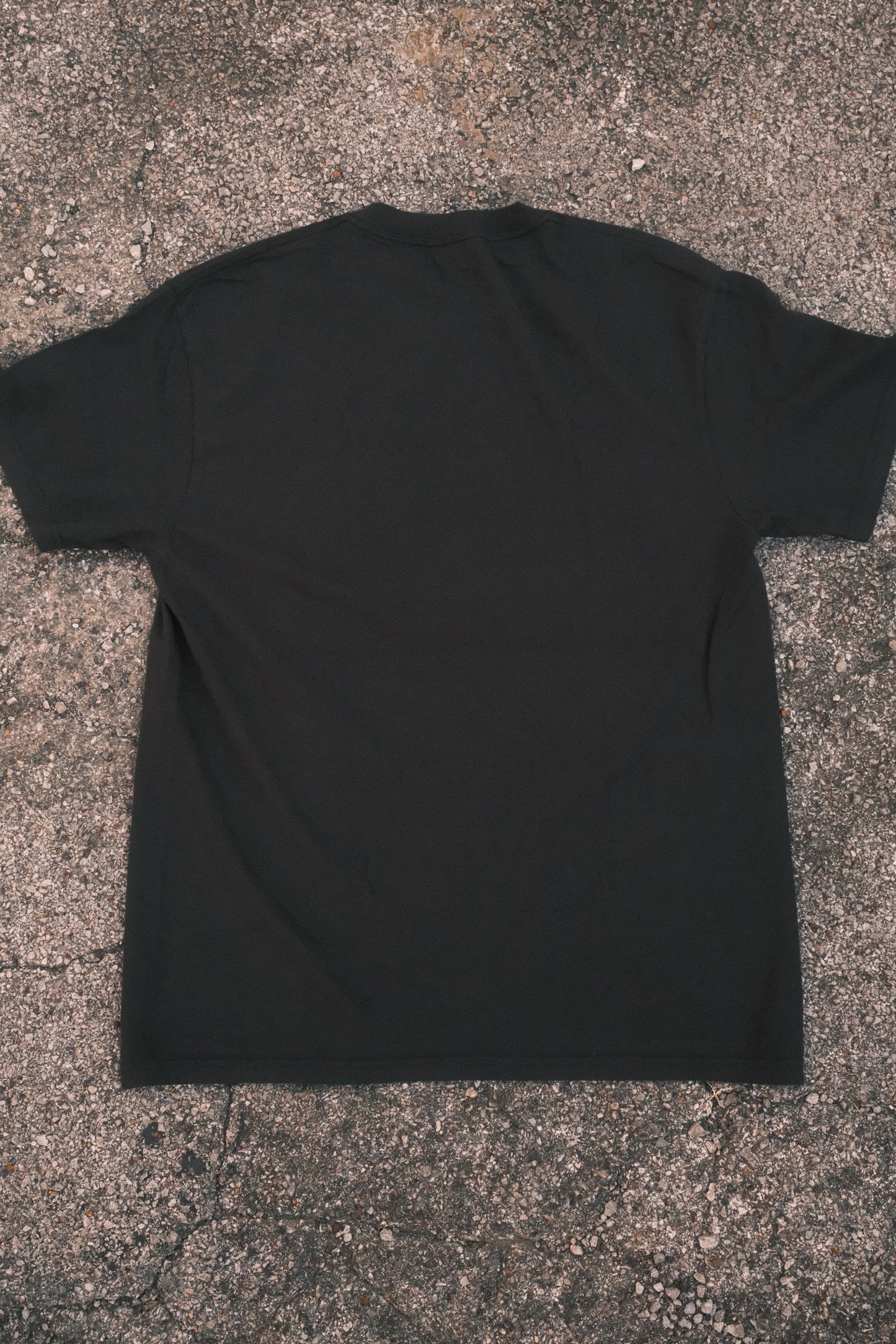 BLACK VINTAGE SHIRT - FRONT ONLY
