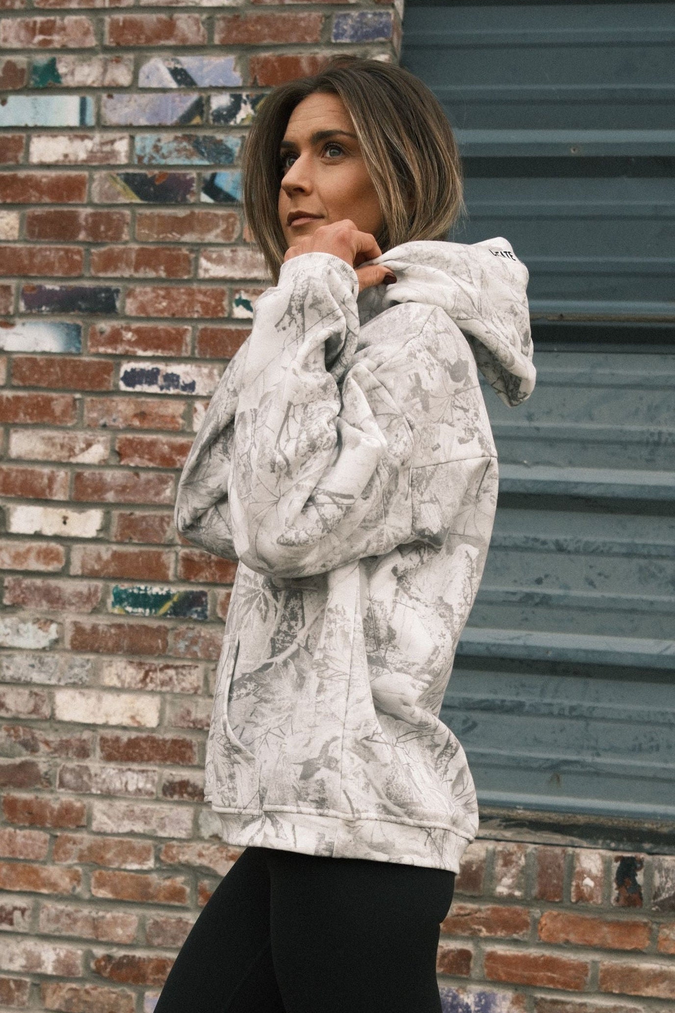 Grey Camo Hoodie