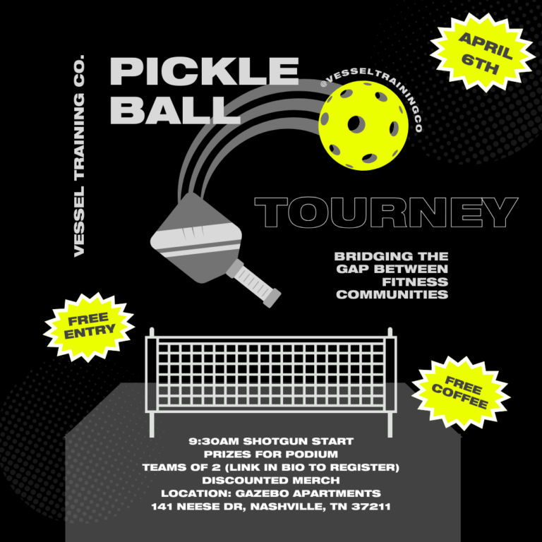 Vessel Training Co. Pickleball Tournament